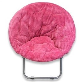 Pink Fur Chair